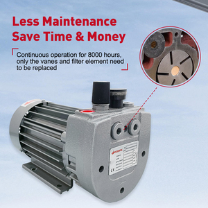 Wordfik VD8 5CFM 8 m3/h Kleine kompakte öl freie Vakuumpumpe für zahn ärztliche Saug maschine Automatische elektrische Straßen sperre - Product Image 4