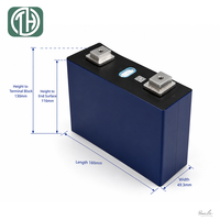 Batterie CALB L160F100B 3.2V 100Ah LFP 3500+ cycles de vie, cellule prismatique avec bloc pour applications solaires et véhicules