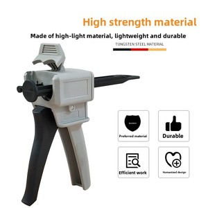 Pistolet distributeur manuel de colle AB 50 ml de haute qualité 1:1 et 2:1 avec boucle métallique, mélange manuel, personnalisable, qualité OEM DIY G50 1/1 DI - Product Image 4