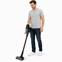 Aspirateur filaire avec une puissance d'aspiration élevée, détachable, aspirateur domestique avec cordon d'alimentation rétractable