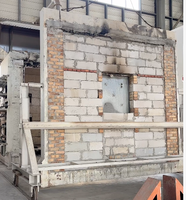 Horno Vertical Resistente al Fuego y a Altas Temperaturas con Estructura de Acero y Capacidad de 1250°C para Componentes de Construcción
