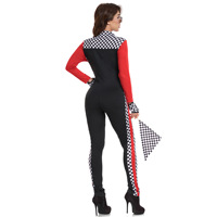 Costume de pilote de course automobile sexy Ecowalson pour femme, manches longues, uniforme de pilote de course, combinaison de course, cosplay, costume d'Halloween
