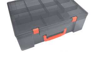 2025 Mô Hình Mới Xách Tay Trong Suốt Nhựa Lưu Trữ Trường Hợp Tay Thực Xây Dựng Khối Tổ Chức Công Cụ Hộp Lưu Trữ Hộp & Thùng - Product Image 2