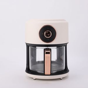 360 °   หม้อทอดไร้น้ำมัน Visual Air Fryer 6 ลิตร โถแก้ว หน้าจอสัมผัสดิจิตอล หม้อทอดอัจฉริยะ 8 in 1 พร้อมฟังก์ชั่นอบแห้ง ย่าง อบ - Product Image 1