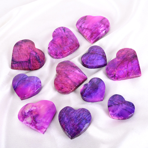Vente en gros de sculptures ovales en pierre de lune violette naturelle, pierres précieuses de guérison, écologiques, de haute qualité, Feng Shui pour la maison - Product Image 1