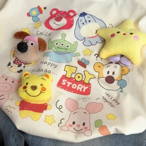 Child Star Circle Baby Boys Summer Cartoon T-Shirt Short Sleeve Crew Neck Breathable Fashion Top - Product Image 1