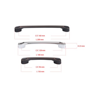 Venta al por mayor de muebles para <span class=keywords><strong>el</strong></span> hogar moderna accesorios polaco cromo cocina manija del cajón del gabinete del armario perillas y manijas - Product Image 6
