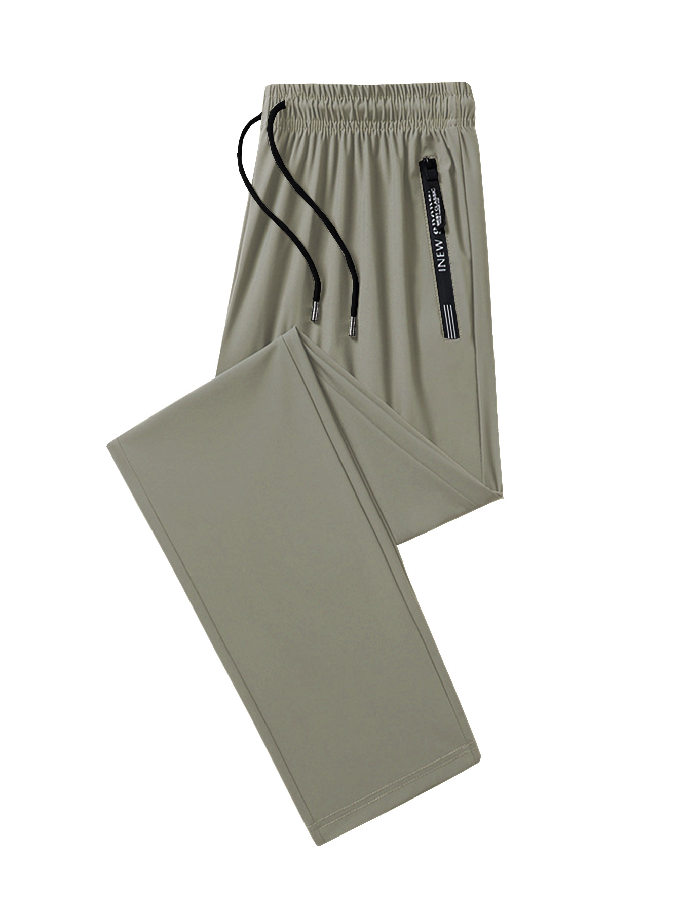 Kaki pied plat