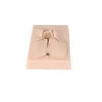 Kit de simulation de suture d'épisiotomie périnéale latérale en silicone, modèle d'entraînement à 3 plaies pour les sciences médicales