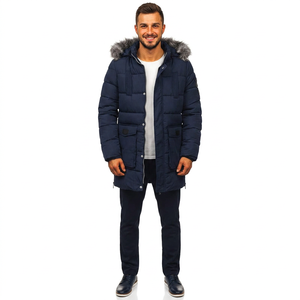 Doudoune personnalisée avec logo, parka de haute qualité pour hommes et femmes, doudoune à capuche, manteau tendance - Product Image 1