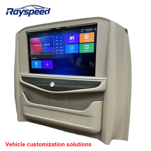 ฉากกั้นภายในรถยนต์แบบสมาร์ททีวี หุ้มด้วยหนัง PU คุณภาพสูง สำหรับ <span class=keywords><strong>Alphard</strong></span>/Vito W447/V250/V260-RS ยี่ห้อ Brand ปรับแต่งขนาดและสีได้ - Product Image 5