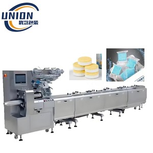 Tablettes de <span class=keywords><strong>traitement</strong></span> de l'eau de piscine, nettoyant pour toilettes jetable facile à retirer, emballage sous film actif à 30-50%, machine d'emballage - Product Image 1