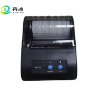 Printer Bluetooth nirkabel untuk ponsel, printer mini nirkabel dengan BT-II, printer mini termal portabel murah 58mm Android IOS