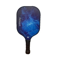 Set Raket Pickleball Komposit Fiberglass Terlaris Lintas Negara, Kustom untuk Olahraga Luar Ruangan, Dayung Pantai, Disetujui USA, Tahan Lama