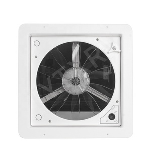 TYTXRV 14 ''12V Camper 420mm <span class=keywords><strong>Silencieux</strong></span> Réduction Du Bruit Avec Poussière Insecte Net <span class=keywords><strong>Ventilateur</strong></span> D'échappement RV Caravan Trailer Motorhome Toit Vent Fan - Product Image 3