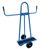 Chariot de service pour panneaux en acier de 300 kg, chariot à plaques de plâtre et à panneaux pour machines de construction
