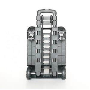 Poignée télescopique pliable en acier, portable et léger, <span class=keywords><strong>compact</strong></span>, valise rétractable, chariot à main - Product Image 6