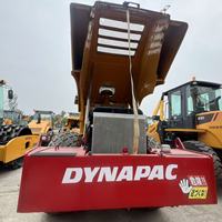 Rouleau compresseur vibrant à tambour unique Dynapac CA25D d'occasion, 10 tonnes, pour la construction routière