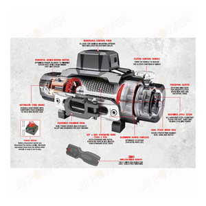 Producto NUEVO DE ALTA CALIDAD ODM 9072kgs 20000lbs Car Boat an Chor Motor para cabrestante eléctrico 4x4 12V - Product Image 1