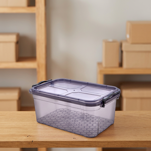 Lokcable Transparent Modern Plastic 1-3L Eco-Friendly Injection Molded Heavy Duty Multipurpose Storage <b>Container</b> Durable Food - Product Image 2