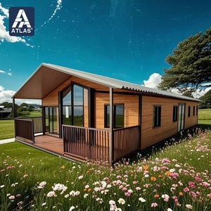 Atlas Modulares Gebäude BIPV Solarenergiespeicher Hochwertiges Modernes Luxus-Tiny-House <span class=keywords><strong>2</strong></span>-<span class=keywords><strong>3</strong></span> Schlafzimmer Bürogebäude - Product Image 1