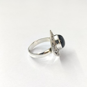 Anillo de Ónice Negro, Anillo de Plata de Ley 925 con Piedra Preciosa, Colección Hecha a Mano de Ónice Negro, Anillos Finos, Joyería de Plata, Precio al por Mayor - Product Image 6