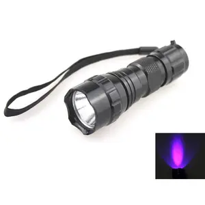 501A 410nm UV Flashlight Detection of currency Industrial metal mineral Chemical fluorescence