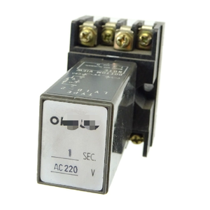 Relé de Retardo PLC LY1D-2, Relé de Retardo 220V AC 1 segundo + Base PTF08H - Product Image 1