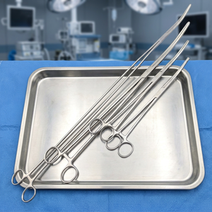 ชุดอุปกรณ์จับยึดและหนีบหลอดเลือด ROCHESTER PEAN FORCEPS & HEMOSTAT LOCKING CLAMP ขนาด 16" 18" 20" 24" ทำจากสแตนเลสสตีล ได้รับการรับรองมาตรฐาน CE ระดับ Class I จาก OdontoMed ปี 2011 - Product Image 3