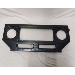 Protector de rejilla de babero delantero de acero de repuesto de parachoques delantero resistente para <span class=keywords><strong>Toyota</strong></span> Land Cruiser FJ40 FJ45 1979 1984 - Product Image 4