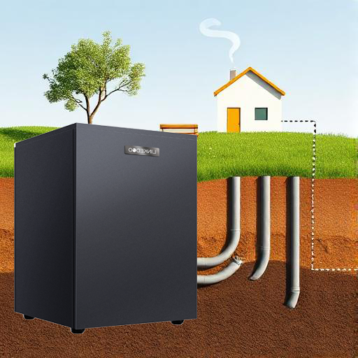 Geothermal Heat Pump Air Conditioner Efficient Cooling