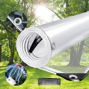 Bâche en PVC <span class=keywords><strong>transparente</strong></span> résistante aux intempéries, indéchirable et anti-moisissure, <span class=keywords><strong>pour</strong></span> l'enceinte de <span class=keywords><strong>balcon</strong></span> - Product Image 5