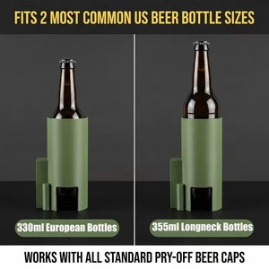 Creative Beer Bottle Opener Launcher <b>Portable</b> <b>Bar</b> Party Game Tool Round Injection Molding Design - Product Image 3