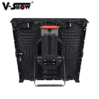 VSHOW Q7 7*7 Luz de Matriz Doble DMX para DJ, Discoteca, Fiesta, Luz a Todo Color, 49 Luces Doradas con 441 Píxeles RGB 3 en 1