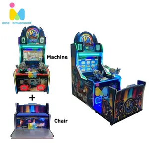 Happy kids water shooting Gun arcade game machine Mini Kids macchina per videogiochi a gettoni in vendita