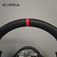 Volant M Performance en Cuir Nappa Rouge pour BMW F30 F10 F15 F20 F46 F02 F16 F18 F07 F25 F31 F32 F01 M3 M6 E90 E91 E92 E84 E87 E71