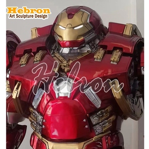 Statua in Resina Personalizzata a Grandezza Naturale dell'Armatura Hulkbuster di <span class=keywords><strong>Marvel</strong></span>, Statua Collezionabile in Vetroresina di Iron Man MK44 - Product Image 6