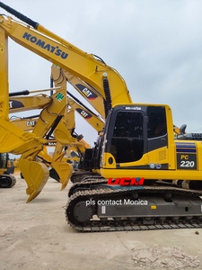 Excavatrice Komatsu PC240 d'occasion du Japon 24 tonnes Machine de construction sur chenilles 90% Nouveau moteur central de bonne qualité Prix bon marché - Product Image 5