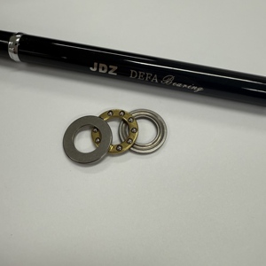 Roulements à billes axiaux unidirectionnels en acier chromé de haute précision F10-16/F10-17, étanchéité métallique de précision P0, longue durée de vie - Product Image 2