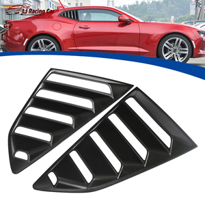 Xe Cửa Sổ bìa Carbon cái nhìn <span class=keywords><strong>exetrior</strong></span> phía sau xe Bên Cửa Sổ louver tự động phụ kiện xe hơi cho Chevrolet Chevy Camaro 2016-2022 - Product Image 1
