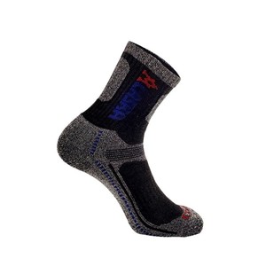 Chaussettes de randonnée pour hommes Laska, mi-mollet, séchage rapide, semelle épaisse en tissu éponge, chaussettes de sport de plein air, gris, noir, bleu marine - Product Image 5