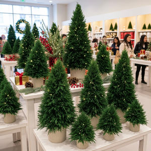 Árbol <span class=keywords><strong>de</strong></span> <span class=keywords><strong>Navidad</strong></span> Artificial Pequeño, Decoración Navideña <span class=keywords><strong>de</strong></span> Escritorio, Suministro al por Mayor - Product Image 1