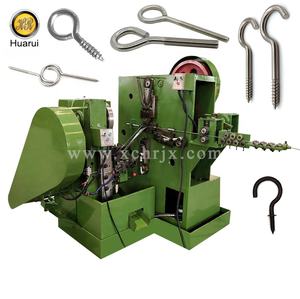 Máquina automática para fabricar tornillos con gancho de ojo, gancho de ojo abierto, gancho en L, dobladora de tornillos y laminadora de roscas, precios, maquinaria para pernos - Product Image 3