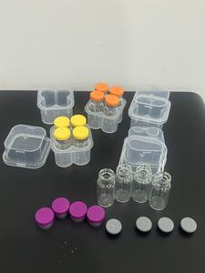 Boîte d'emballage transparente antistatique en gros de 3 ml pour 4 flacons, pour le stockage de vaccins en poudre lyophilisée - Product Image 5