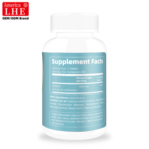 ผู้ผลิตอาหารเสริมแคลเซียม ไม่มีน้ำตาล ปราศจากกลูเตน ช่วยบำรุงสุขภาพกระดูก แคลเซียม 400 เม็ด - Product Image 4