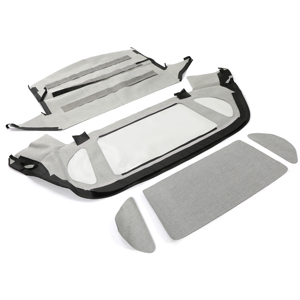 Pour <span class=keywords><strong>Mercedes</strong></span> R129 300SL SL500 600 90-02 Capote Convertible avec Fenêtres En Plastique - Product Image 5