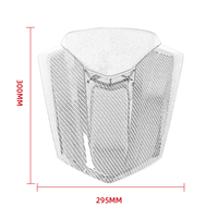 Para Honda CBR500R CB400F CBR400R CB500F 2016-2025 Cubierta de asiento trasero de motocicleta, capota de asiento trasero para pasajero, cubierta de carenado de asiento individual