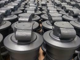 Excavator Bulldozer Pc200 D6r Excav Dozer Depan Karet Track Roller Rantai Sproket Idler ASSY Roda untuk Excavator - Product Image 4