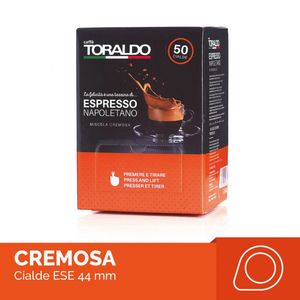 Toraldo 50 Capsule Caffè Cremose 44mm 0,11€/capsula Categoria Prodotto Capsule di Caffè e K-Cups - Product Image 1