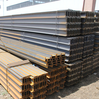 Viga de Acero al Carbono ASTM A992 A572 Gr50 300x300 400x400, Sección Laminada en Caliente, Longitud 6M 12M, Recubrimiento Negro, HEA HEB IPE IPN